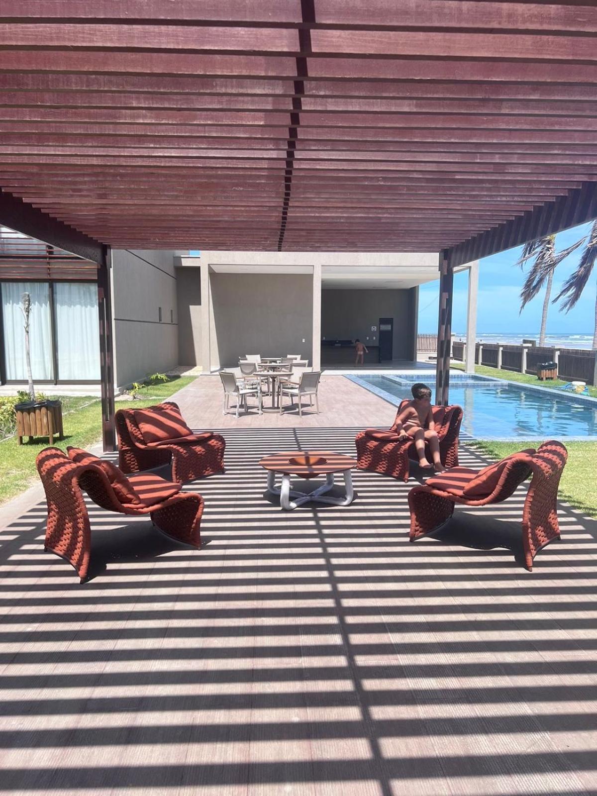 Casa Alto Padrao Beira Mar Ao Lado Do Zorah Beach Trairi - Flecheiras Флешейрас Экстерьер фото
