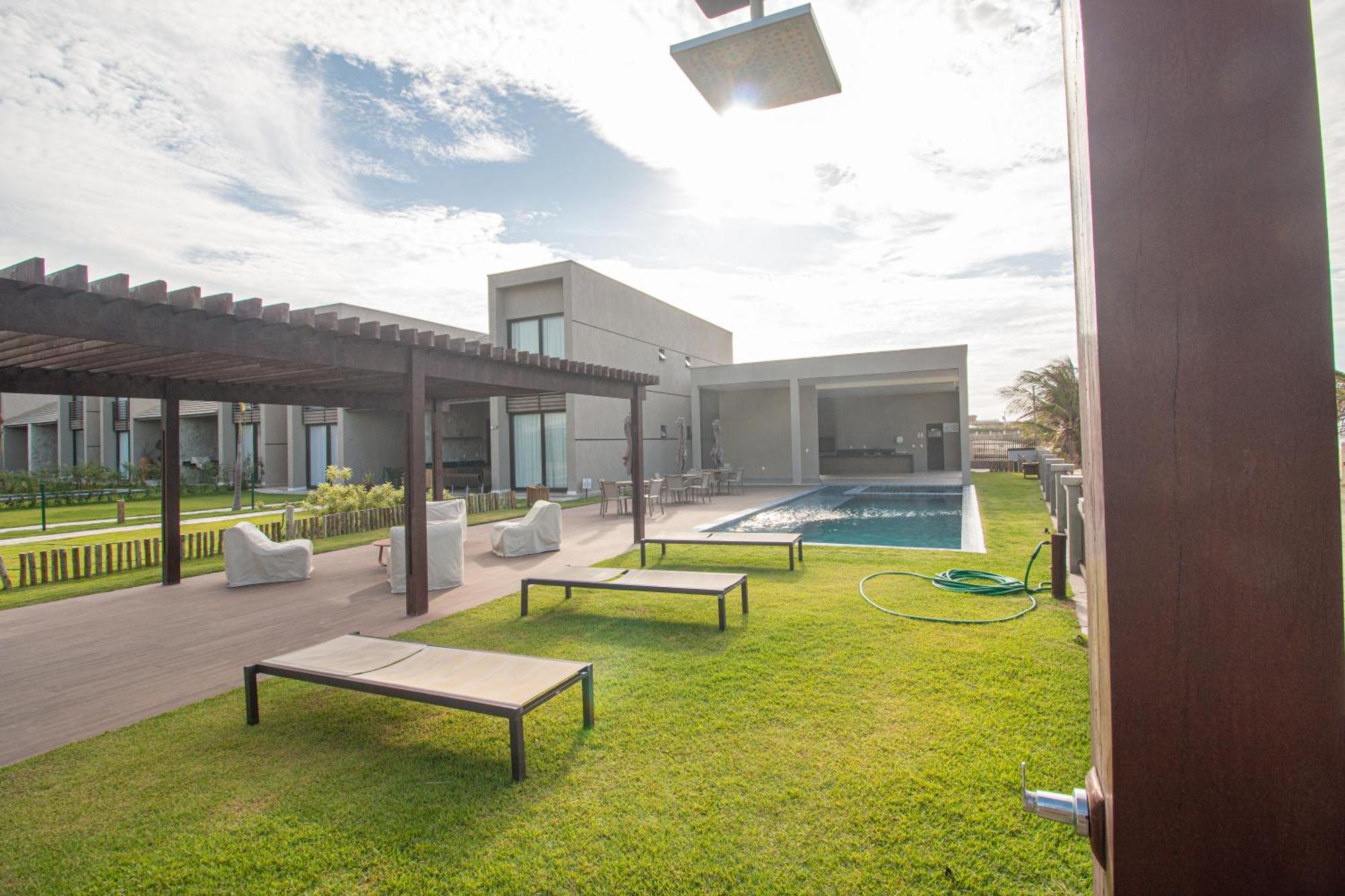 Casa Alto Padrao Beira Mar Ao Lado Do Zorah Beach Trairi - Flecheiras Флешейрас Экстерьер фото