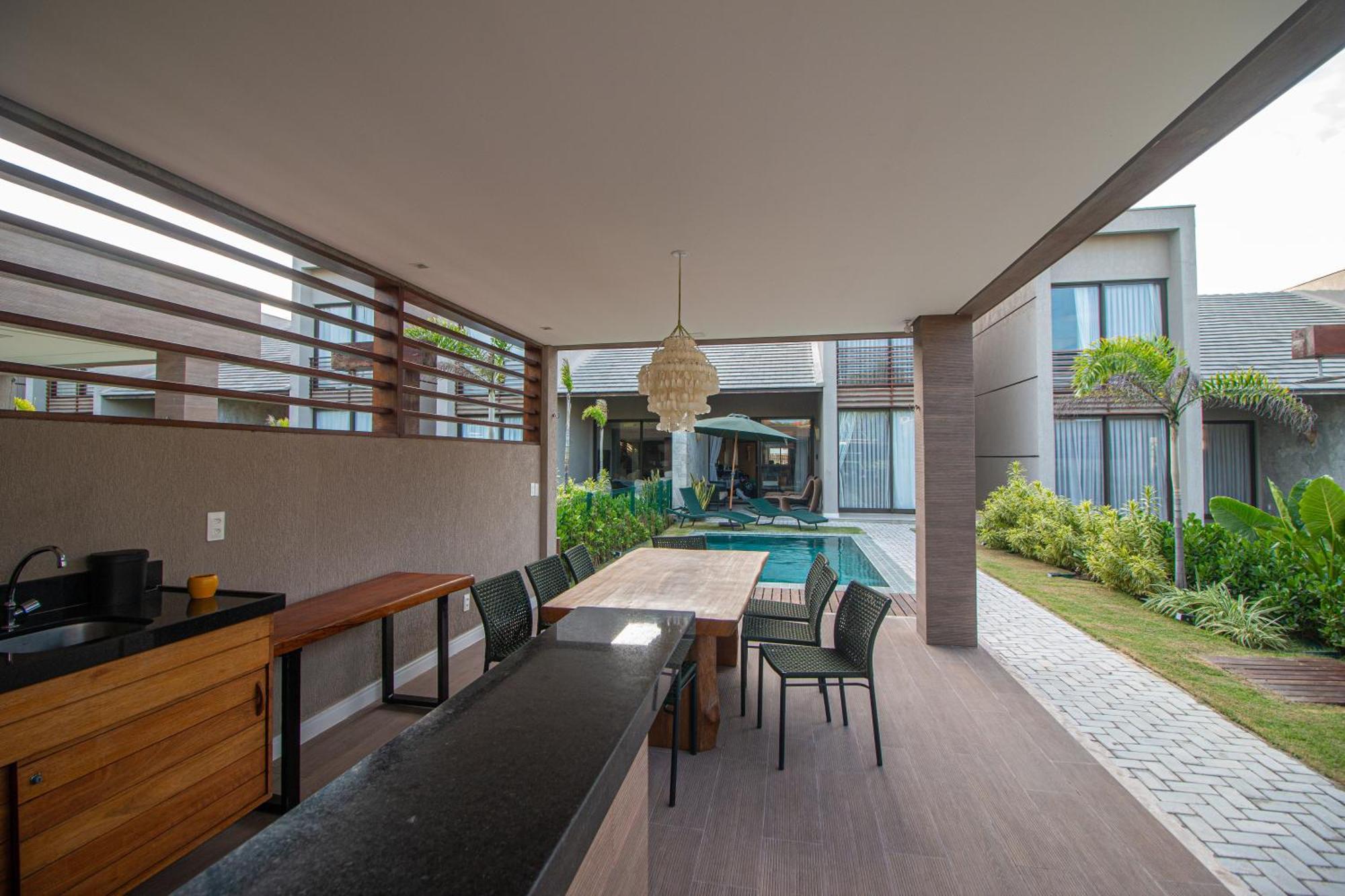 Casa Alto Padrao Beira Mar Ao Lado Do Zorah Beach Trairi - Flecheiras Флешейрас Экстерьер фото